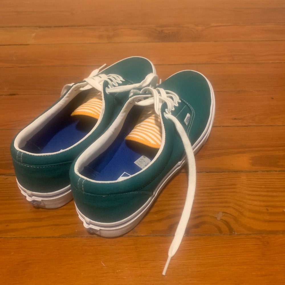 Vans - Teal + Yellow - Size 12